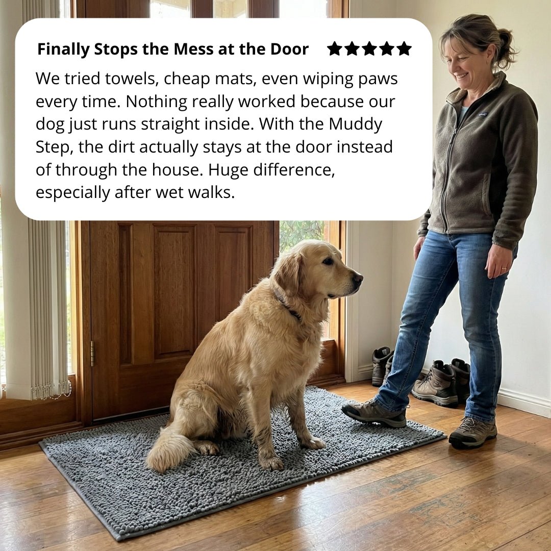 Muddy step - Cooling AussiesCooling AussiesMuddy step